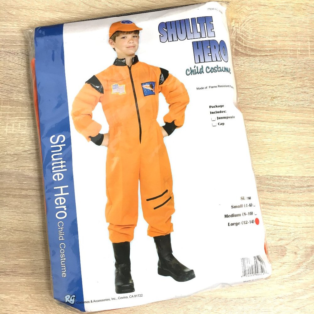 * Shuttle Hero Child Costume RG Costumes 90351 Size 12-14 NWT